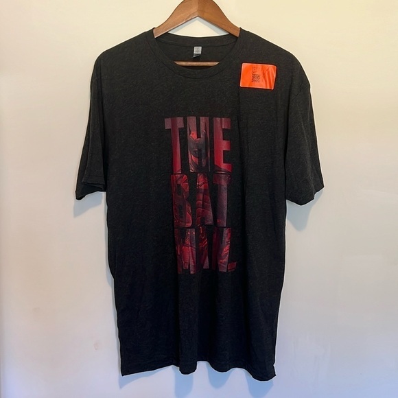 The Batman Movie Graphic Screen Tee Tshirt Men Women Unisex Vintage Black XL NWT - Picture 2 of 9